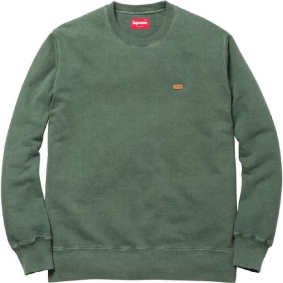 新品 L Green Supreme Overdyed Crewneck Supreme | Sweaters | Supreme Over Dyed Crewneckwashed Green | Poshmark